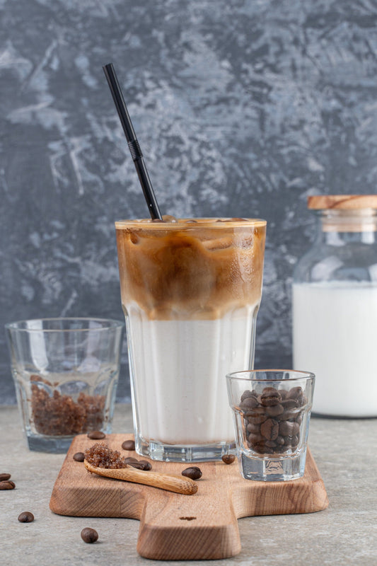 How to Make a Homemade Iced Caramel Macchiato
