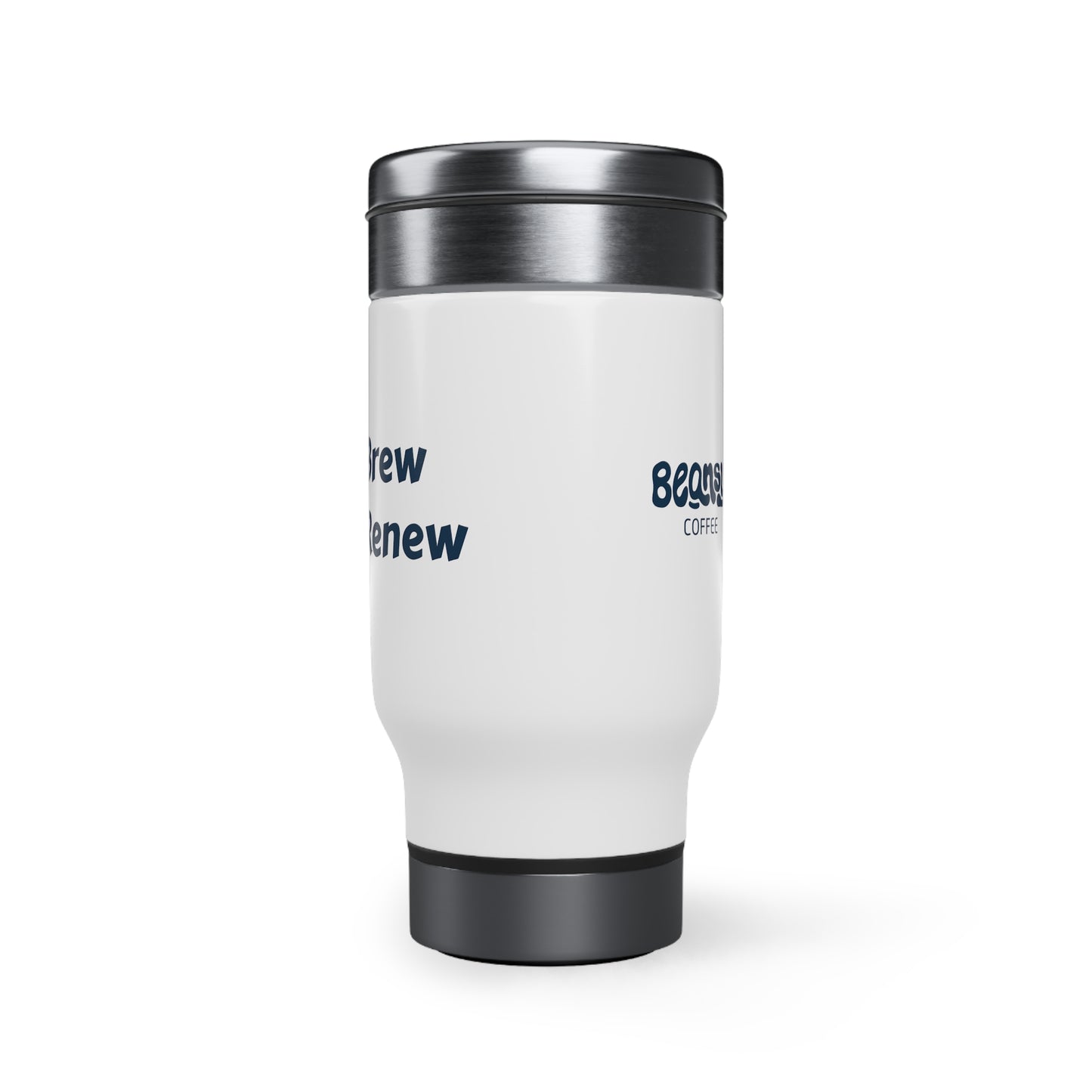 Brew-Renew Stainless Steel Travel Mug with Handle, 14oz