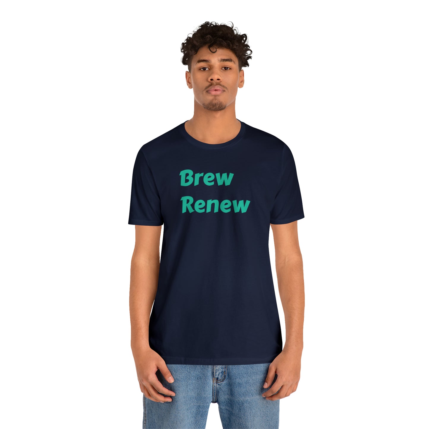 Brew-Renew Jersey Short Sleeve Tee (Unisex)