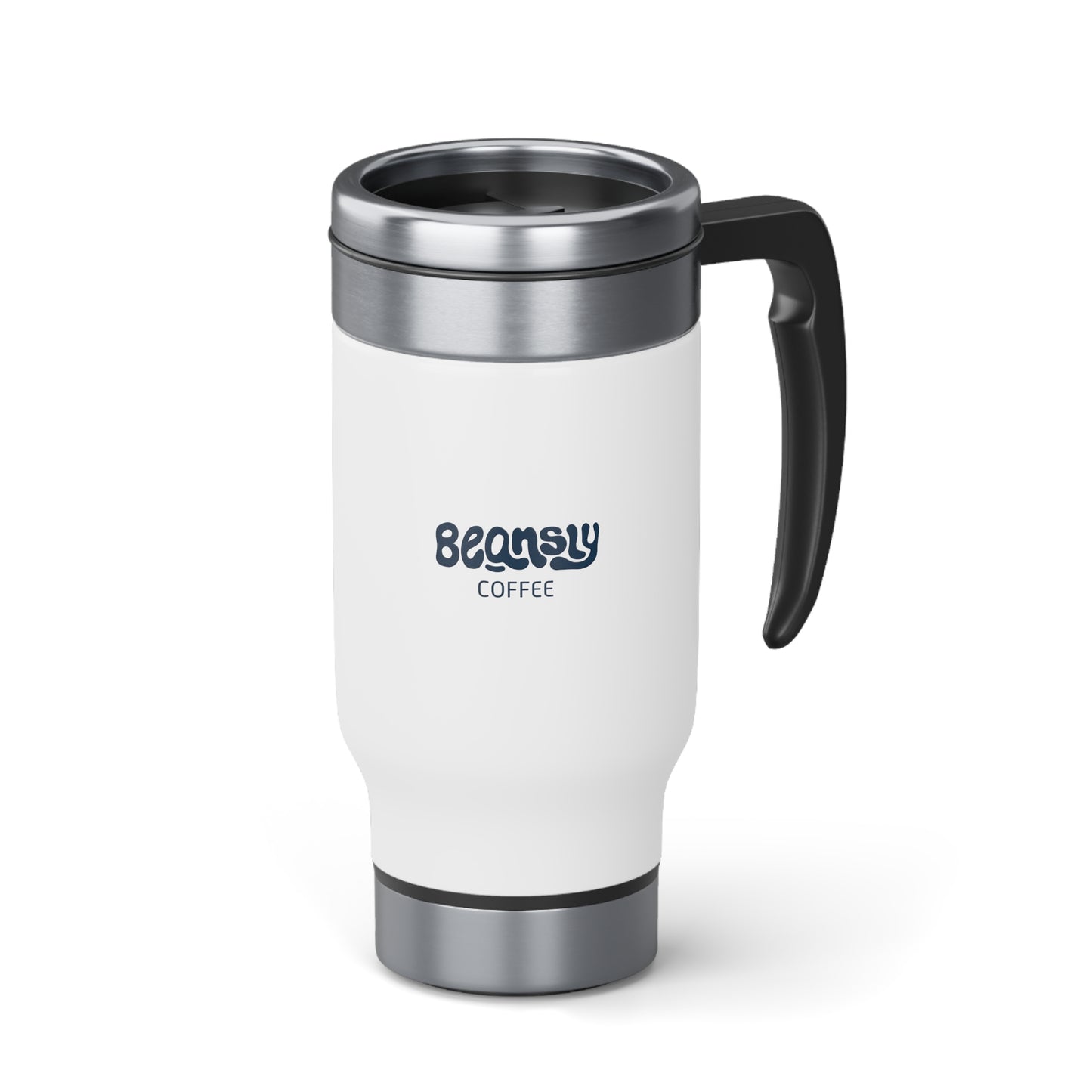 Brew-Renew Stainless Steel Travel Mug with Handle, 14oz