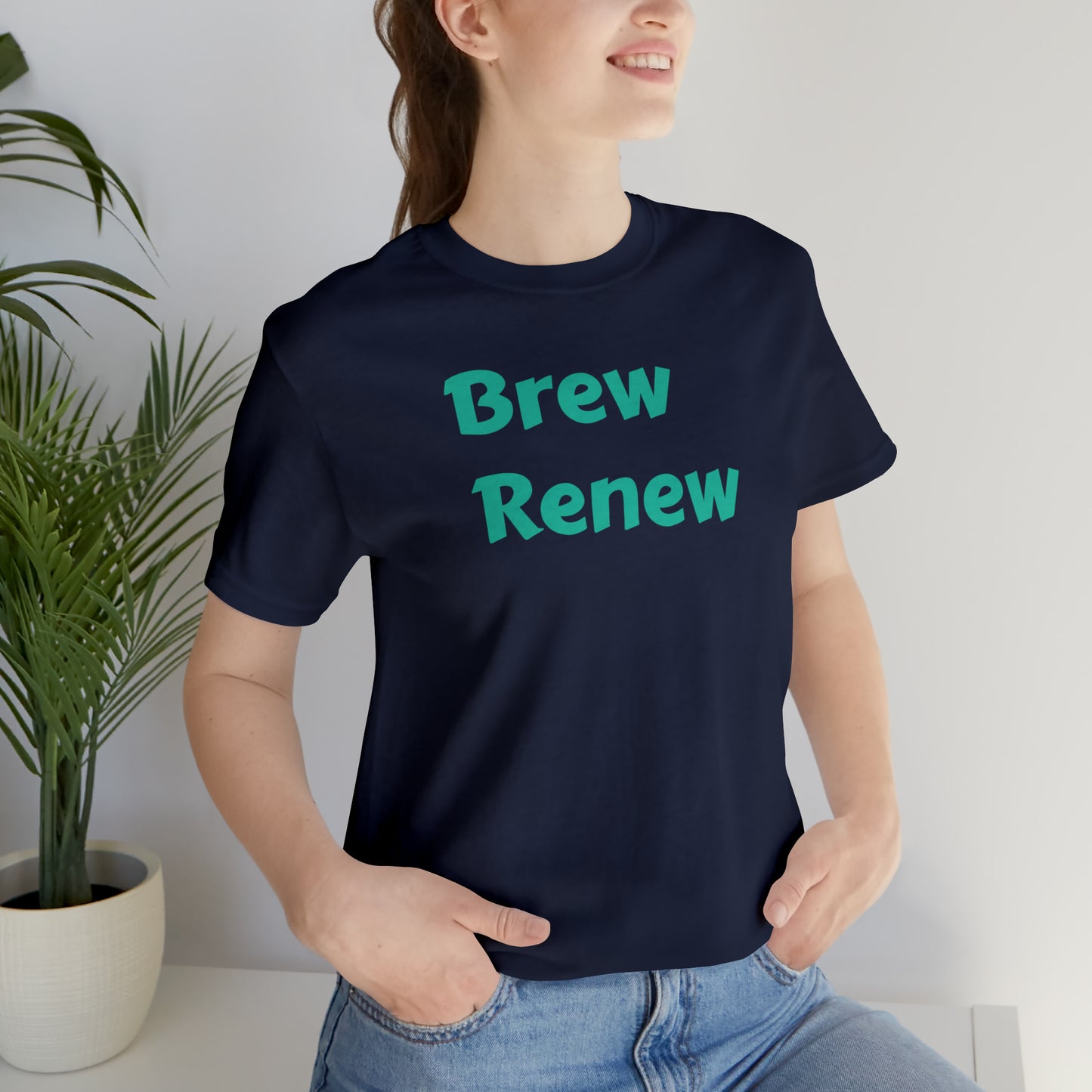 Brew-Renew Jersey Short Sleeve Tee (Unisex)