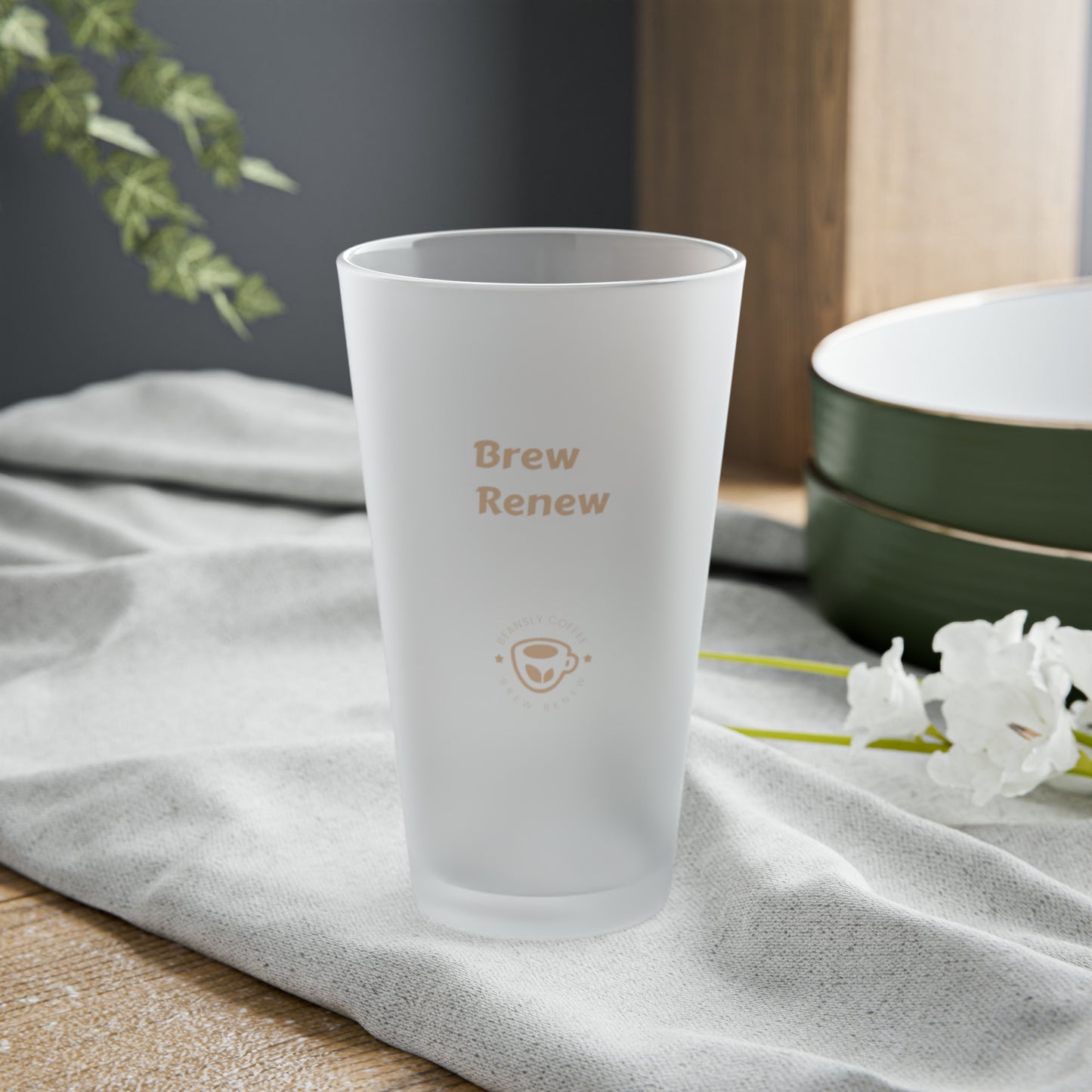 Brew-Renew Pint Glass, 16oz