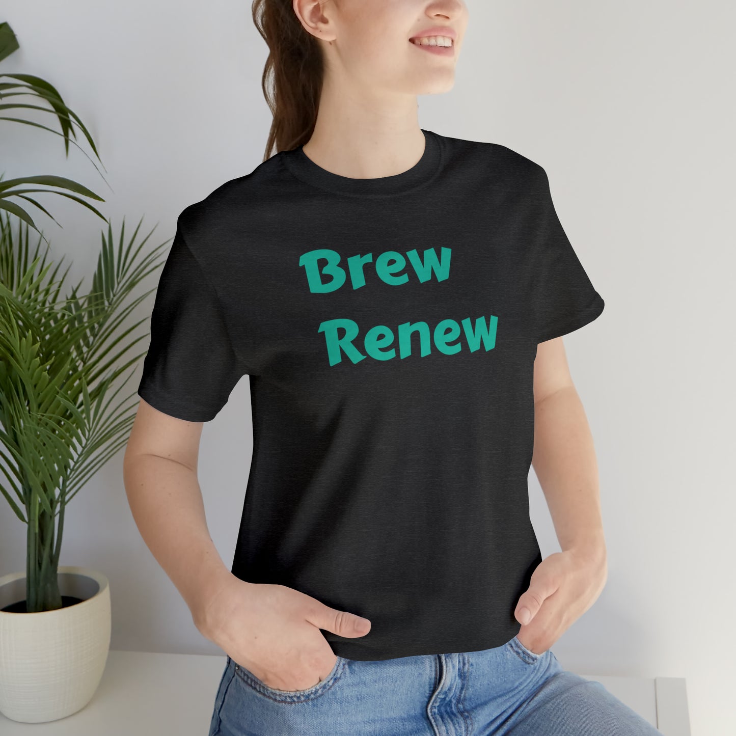 Brew-Renew Jersey Short Sleeve Tee (Unisex)