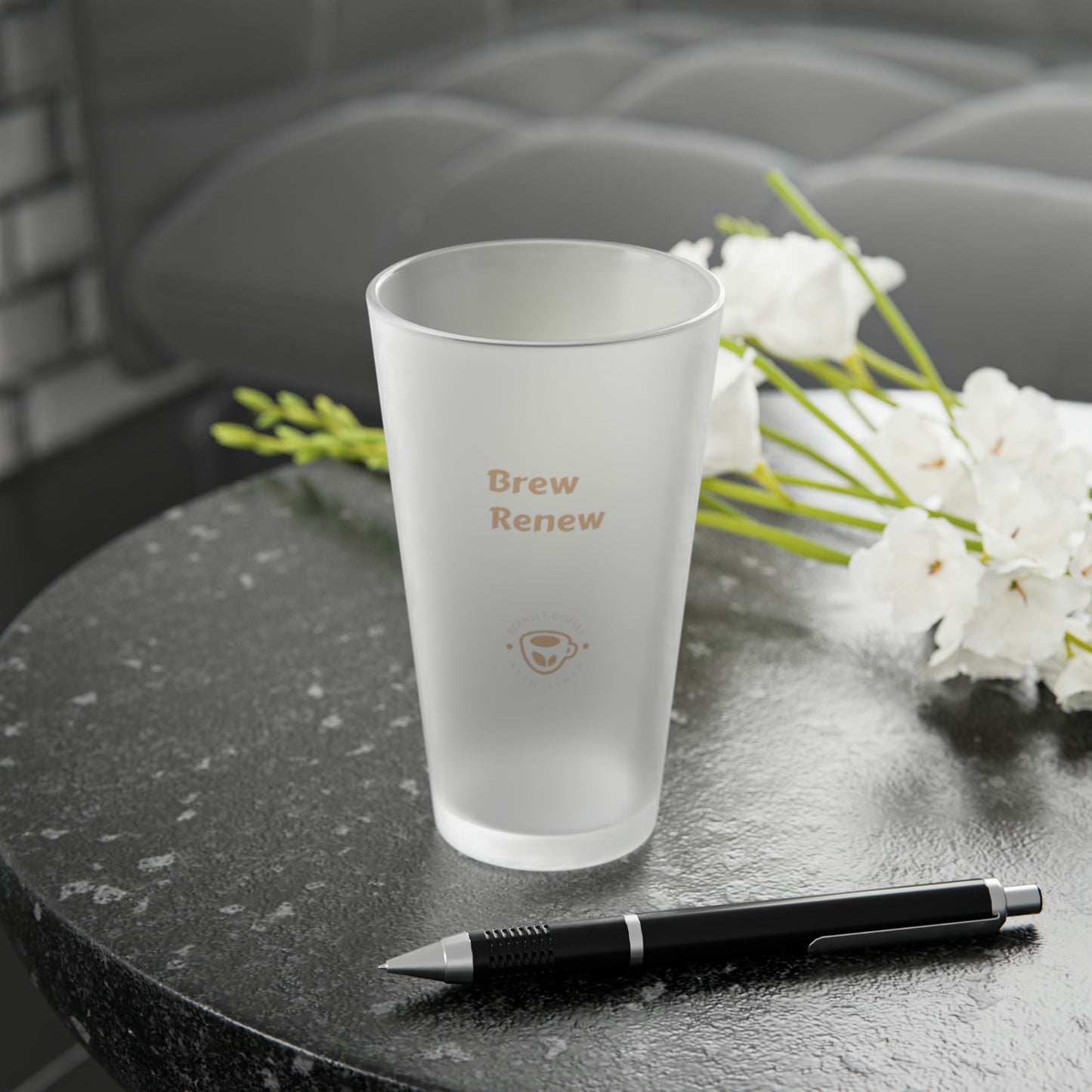 Brew-Renew Pint Glass, 16oz