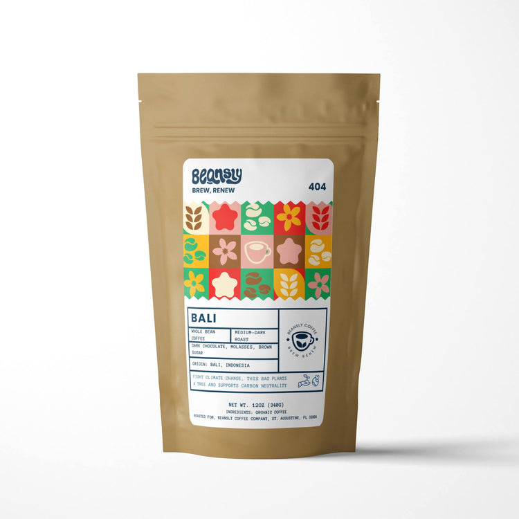 404 Bali (Organic) - Beansly Coffee Company