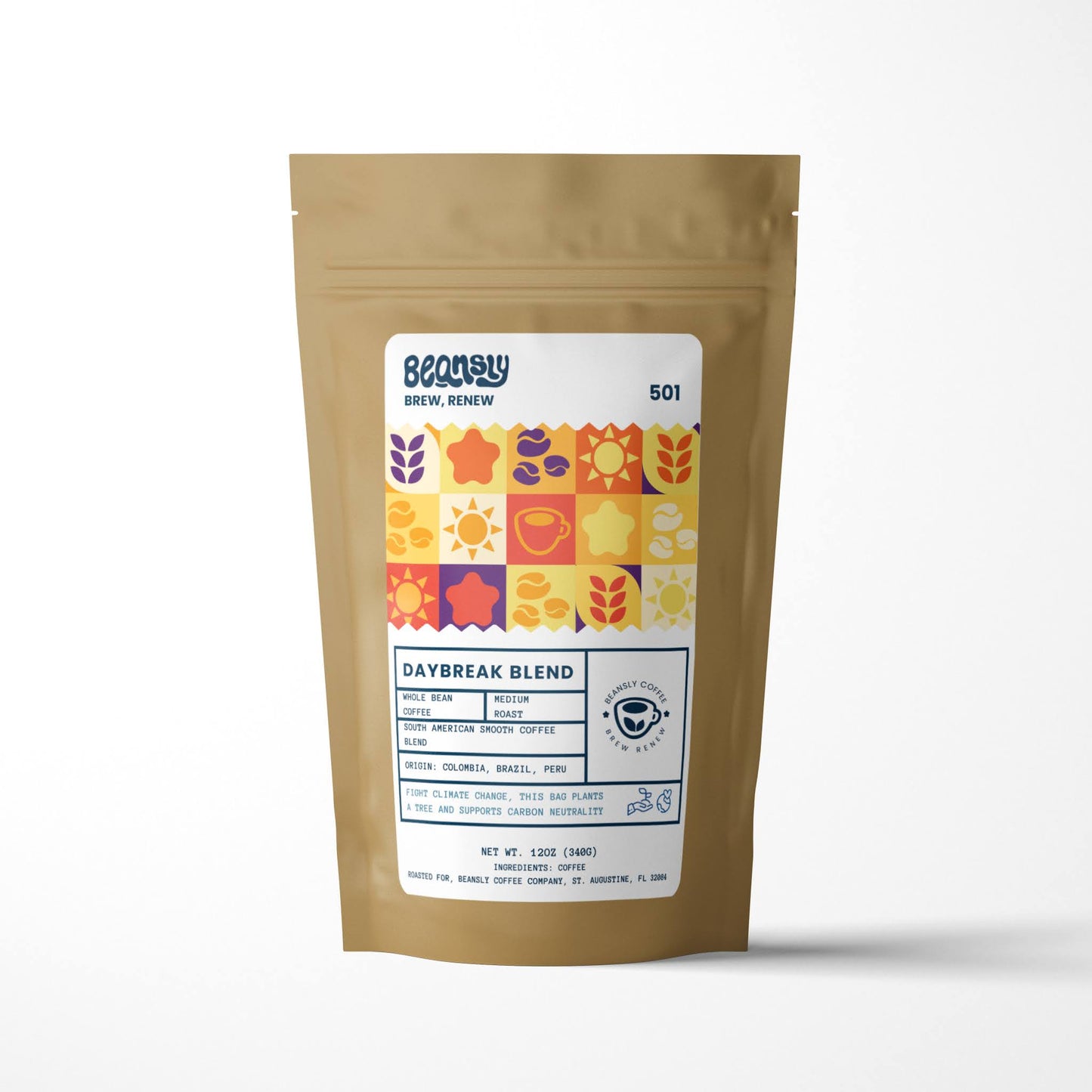 501 Daybreak Blend - Beansly Coffee Company