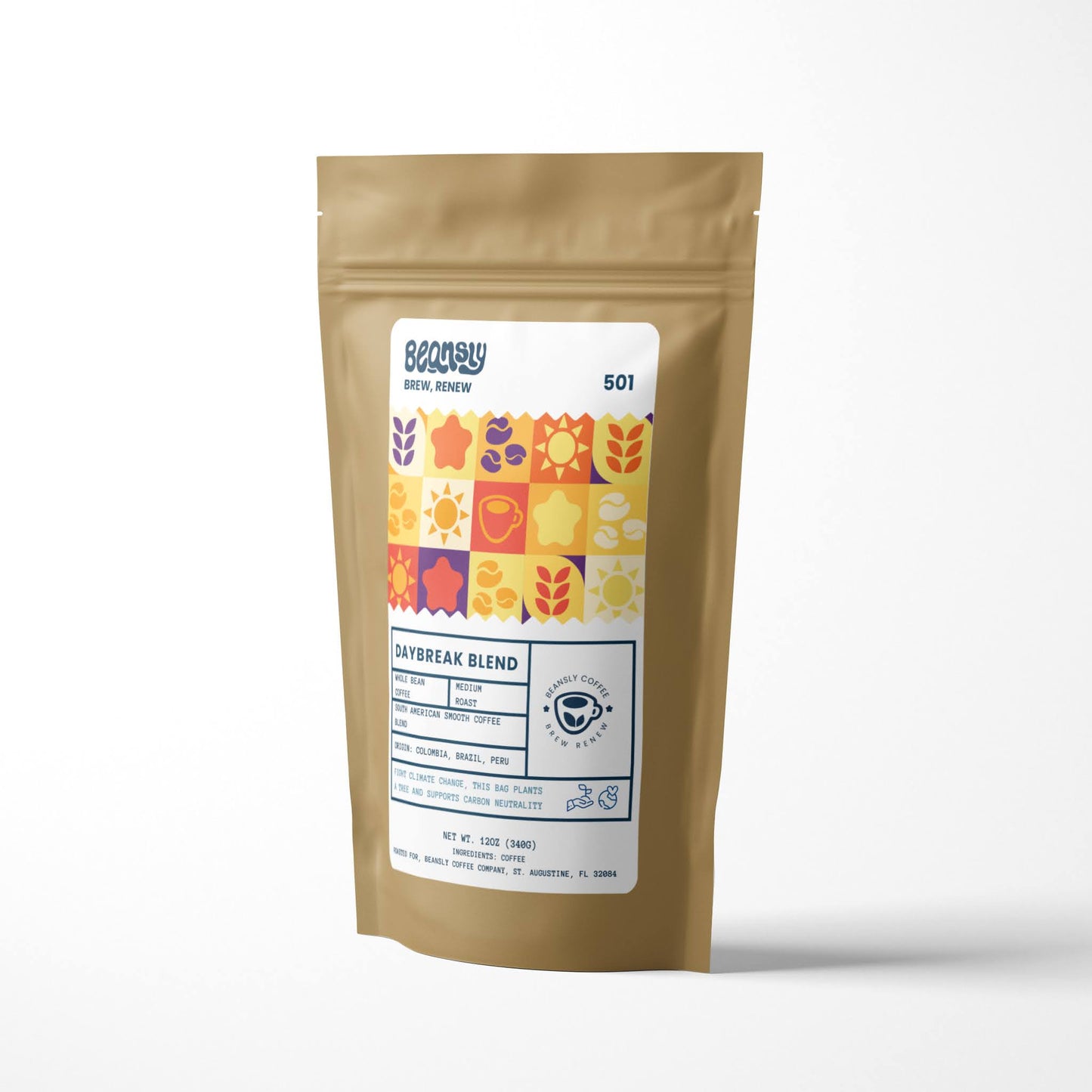 501 Daybreak Blend - Beansly Coffee Company