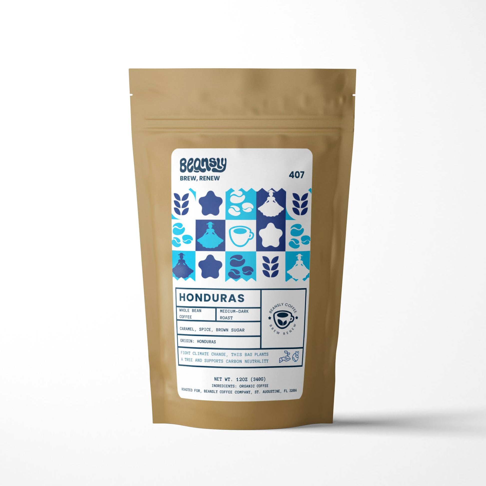 407 Honduras (Organic) - Beansly Coffee Company