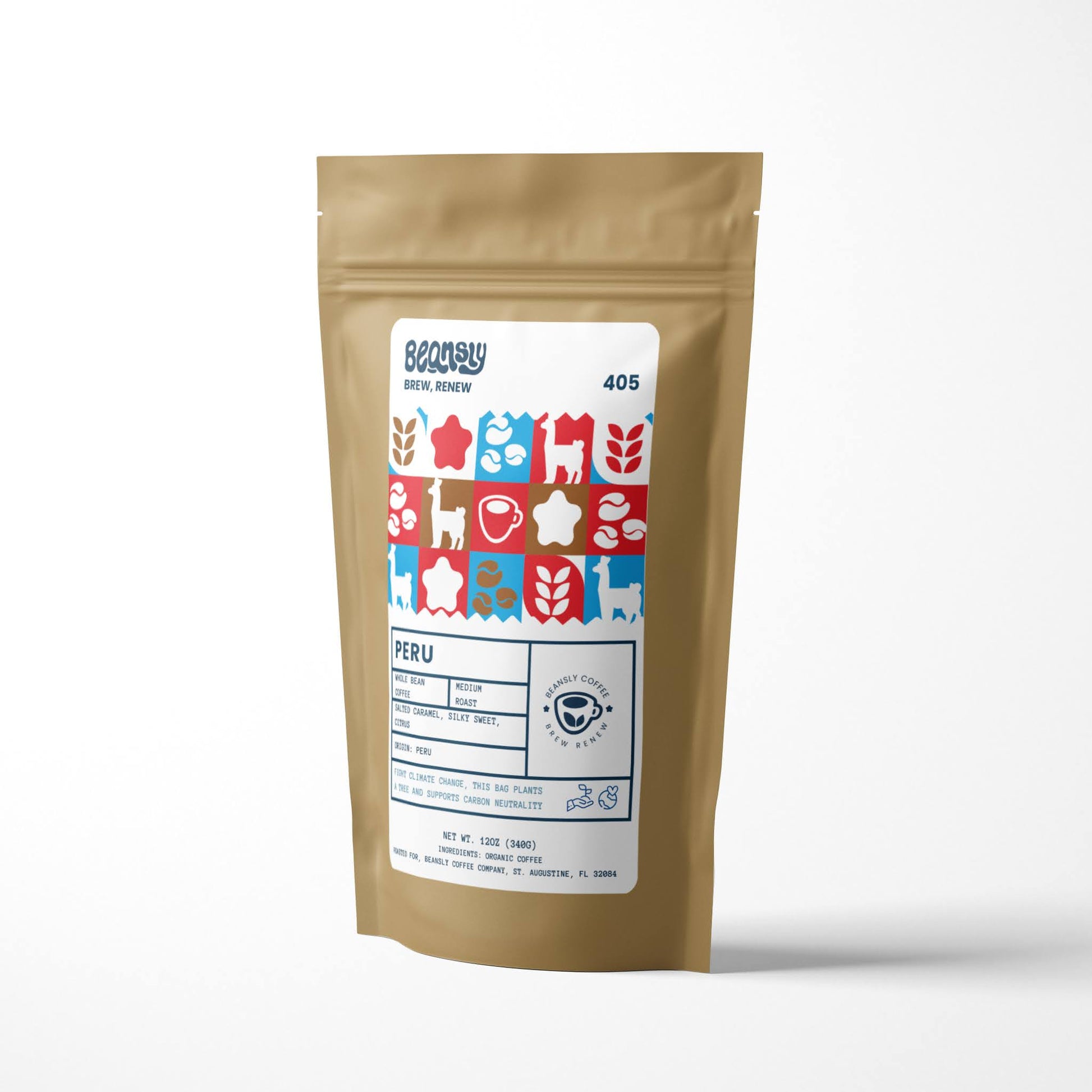 405 Peru (Organic) - Beansly Coffee Company